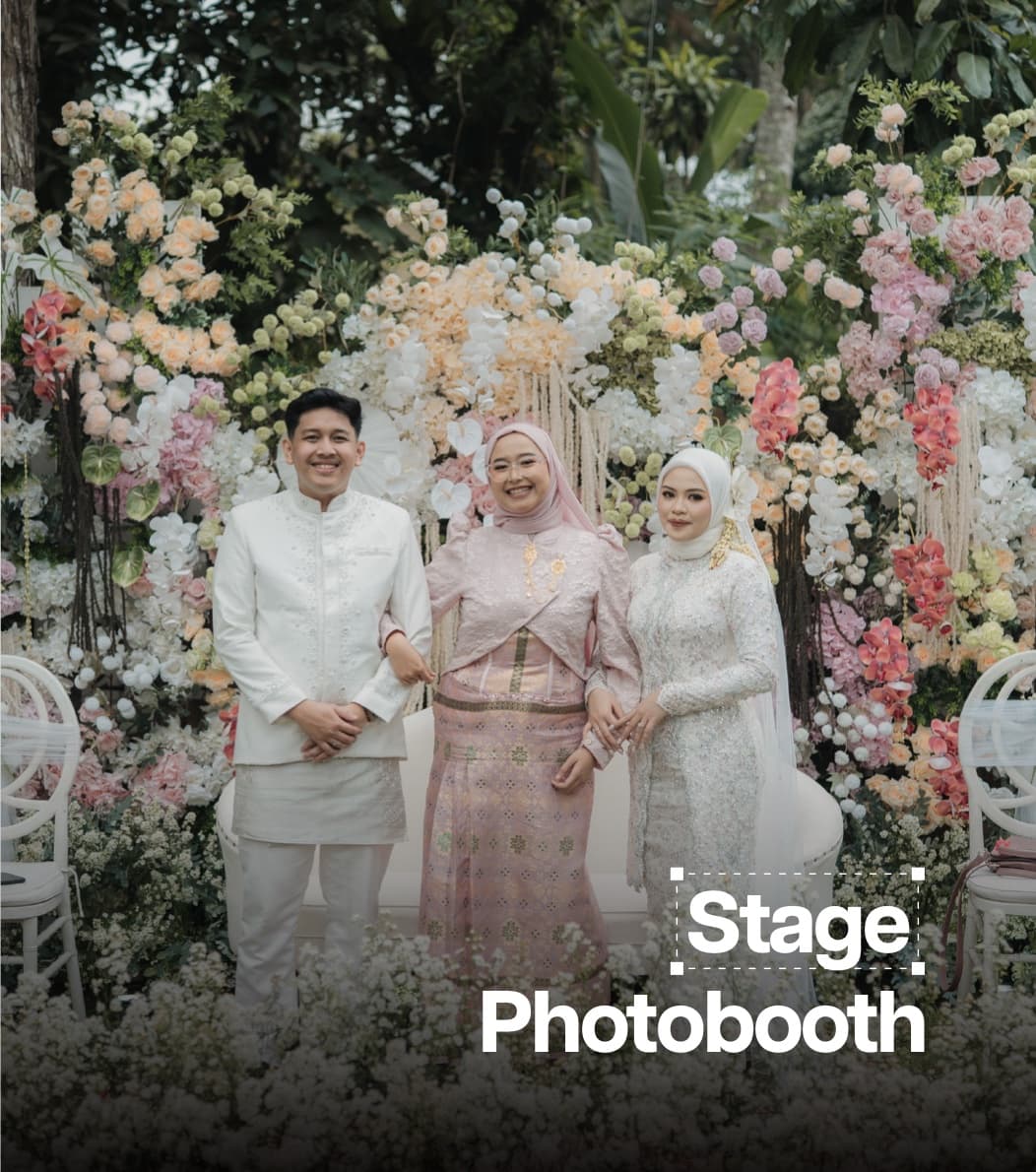 Stage Photobooth Di Area Dekorasi Anda Pictosnap Photobooth Yogyakarta
